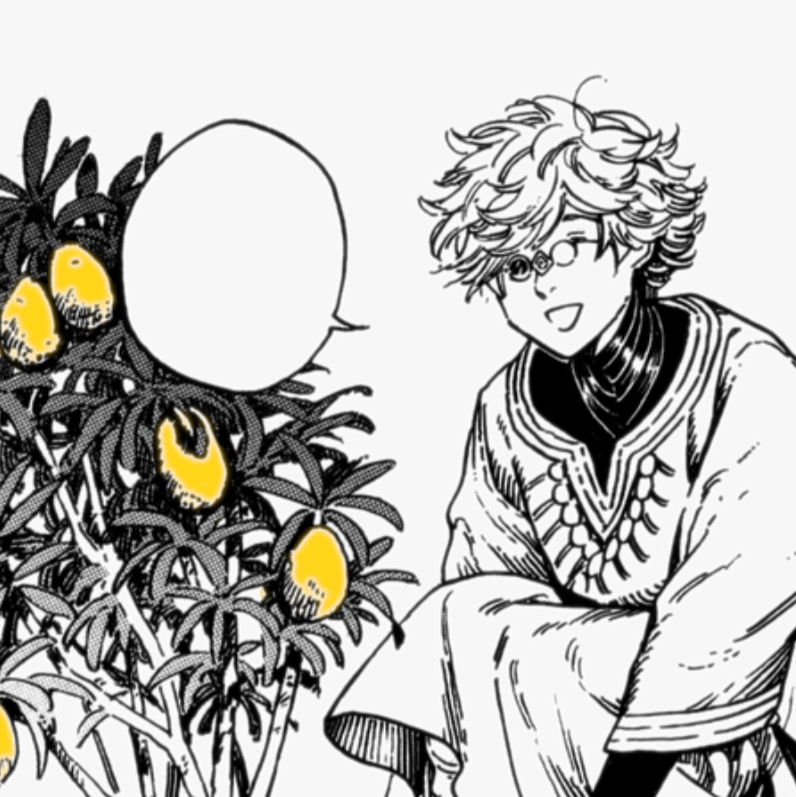 a picture of Qifrey, from Witch Hat Atelier